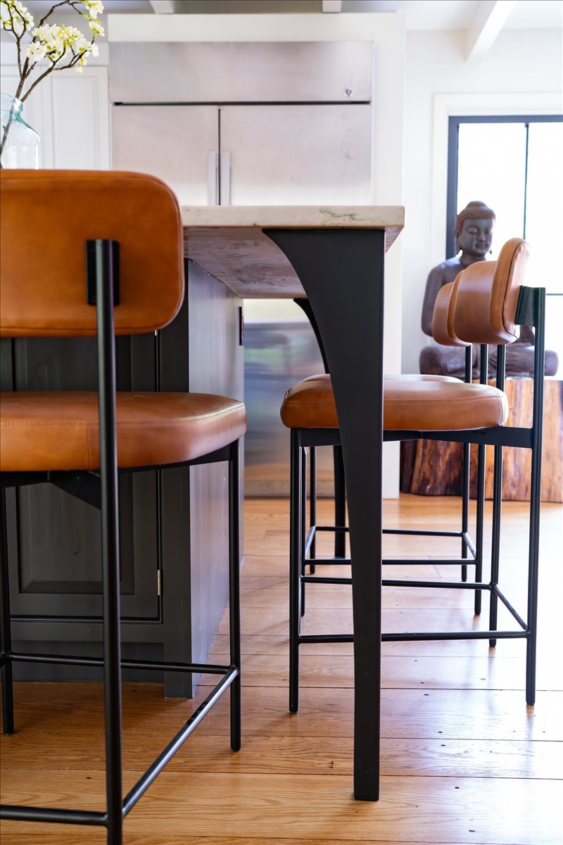 Gallery House portrait interior with refined styling
