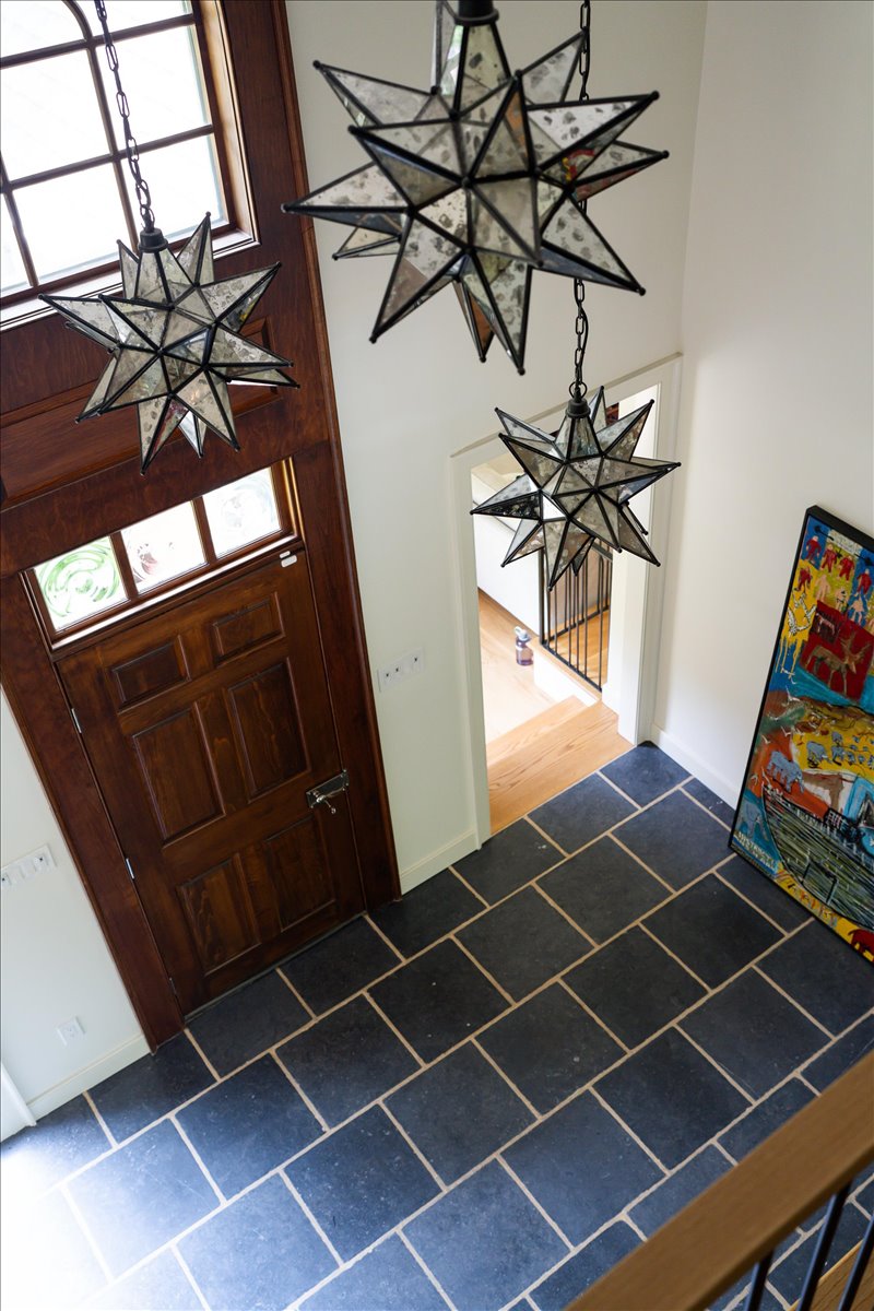 Gallery House vertical interior view with layered styling